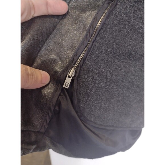 Black Old Stock Vintage Guess Butter Soft Leather Jacket W Removable Liner L - Picture 15 of 16